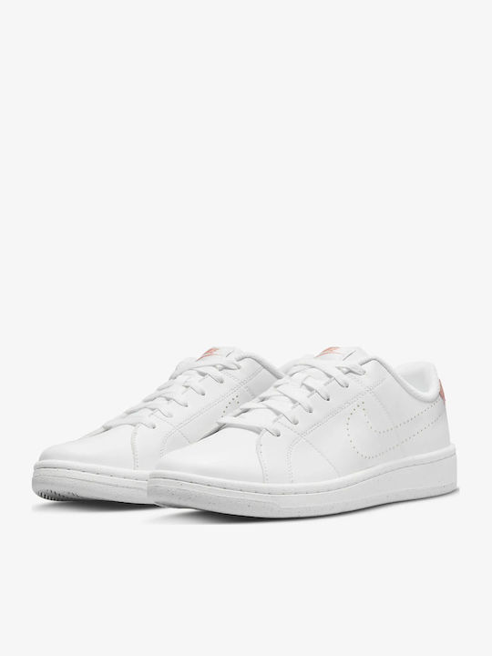 Nike Court Royale 2 Next Nature Sneakers White / Volt / Black / Rose Whisper