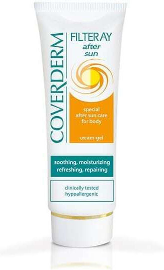 Coverderm Filteray Nach der Sonnenpflege Gel mit Panthenol 100ml