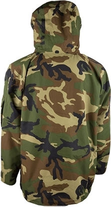 Mil-Tec Military Jacket Τζάκετ Αδιάβροχο Woodland Αμερικάνικη Παραλλαγή