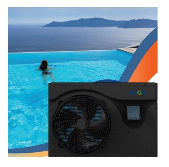 Econ Poolheizungspumpe Einphasig F70SP 7.2kW 88x35.3x61.8cm