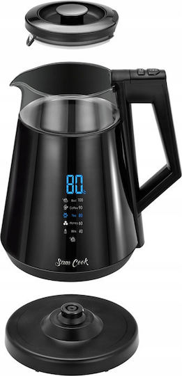 Sam Cook PSC-111/B Reisekessel 1.7Es 1700W Schwarz