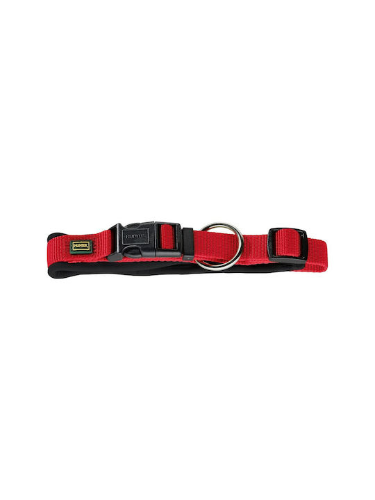 Hunter Neopren Vario Dog Collar In Red Colour 28 - 30cm