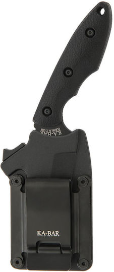 Ka-Bar TDI/Hinderer Hell Fire Μαχαίρι Μαύρο σε Θήκη