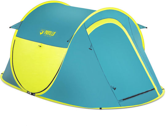 Bestway Σκηνή Camping Pop Up Μπλε 3 Εποχών για 2 Άτομα 235x145x100εκ.