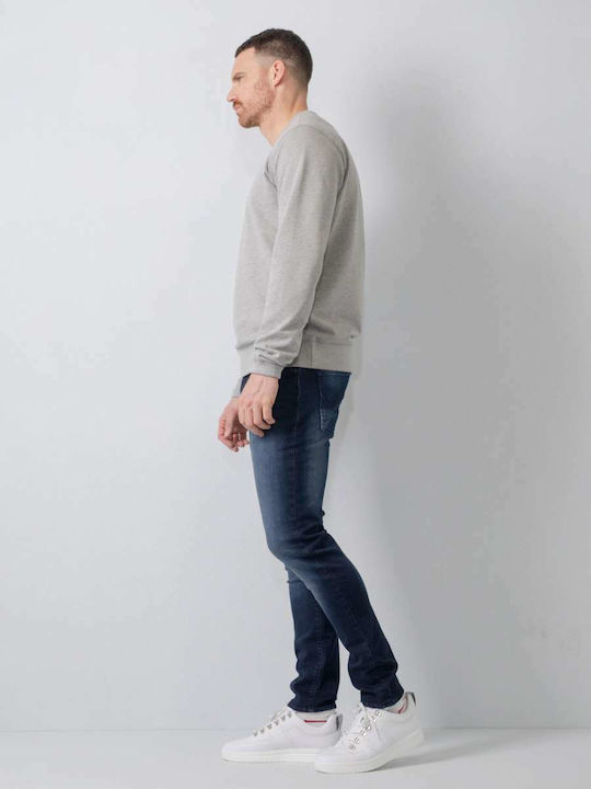 Seaham Ανδρικό Παντελόνι Τζιν με Slim Narrow Εφαρμογή Navy Μπλε