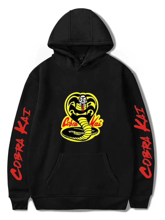 Rock Deal Cobra Kai Black Hoodie