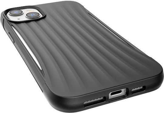 X-Doria Raptic Clutch Back Cover Πλαστικό / Σιλικόνης Μαύρο (iPhone 14)