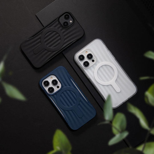 X-Doria Raptic Clutch MagSafe Back Cover Πλαστικό / Σιλικόνης Μαύρο (iPhone 14)