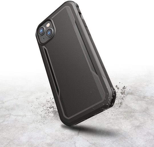 Raptic Fort MagSafe Back Cover Πλαστικό / Σιλικόνης Μαύρο (iPhone 14 Plus)