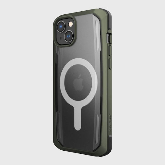 Raptic Secure MagSafe Back Cover Πλαστικό Πράσινο (iPhone 14)