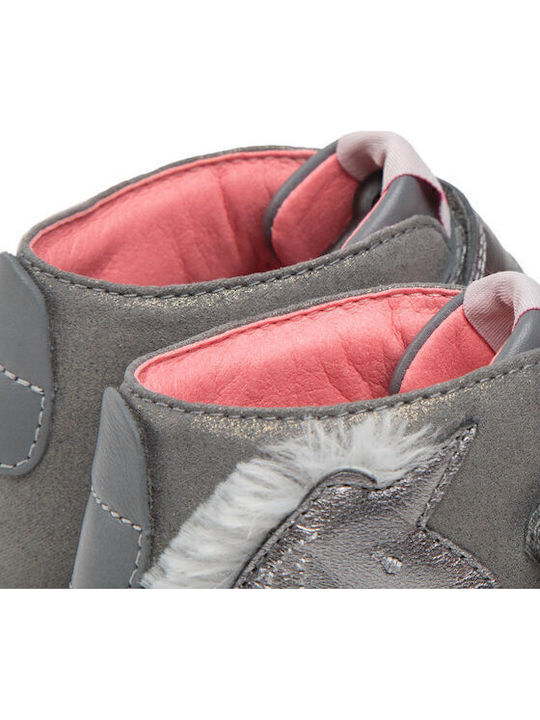 Παιδικά Sneakers High με Σκρατς Κοραλί
