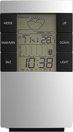 ZG4 Digital Weather Station Wall Mounted White