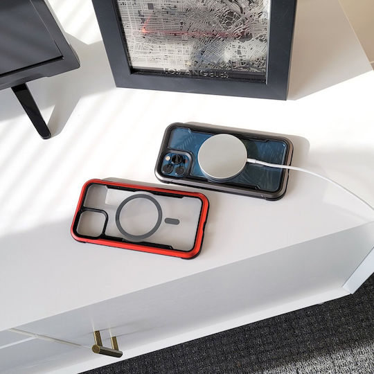 Raptic Secure MagSafe Umschlag Rückseite Kunststoff Grün (iPhone 14 Plus)