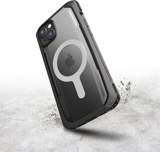 X-Doria Raptic Secure MagSafe Back Cover Πλαστικό Μαύρο (iPhone 14 Plus)