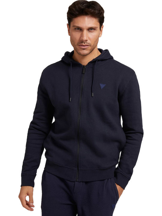 Sweatshirt with Hood Navy