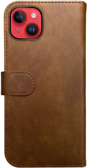 Rosso Element Wallet Δερματίνης Καφέ (iPhone 14 Plus)