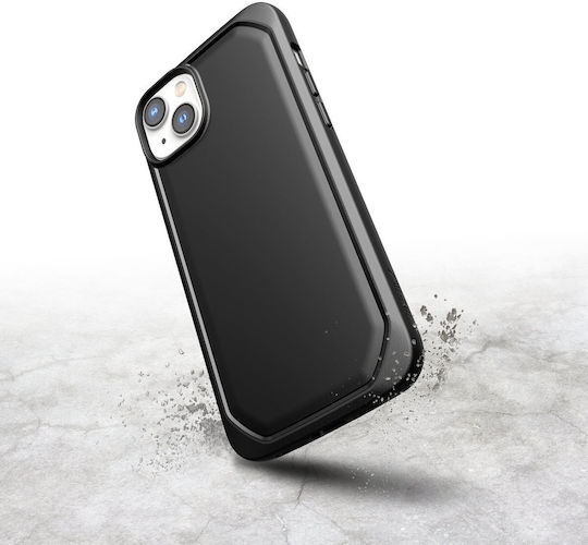 Raptic Slim Back Cover Πλαστικό / Σιλικόνης Μαύρο (iPhone 14 Plus)