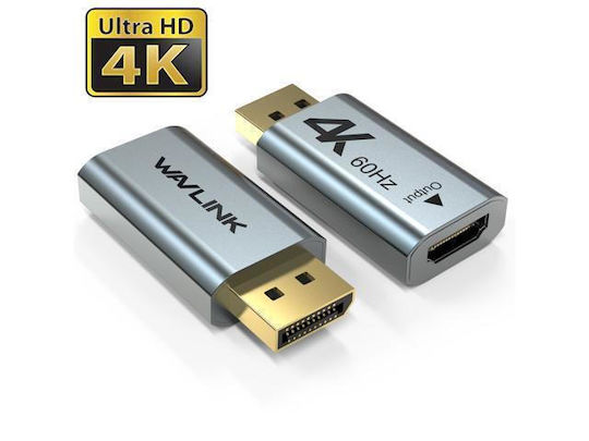 Wavlink Thunderbolt 3 Docking Station με DisplayPort 4K PD Ethernet και συνδεση 2 Οθονών Μαύρο (WL-UTD21H)