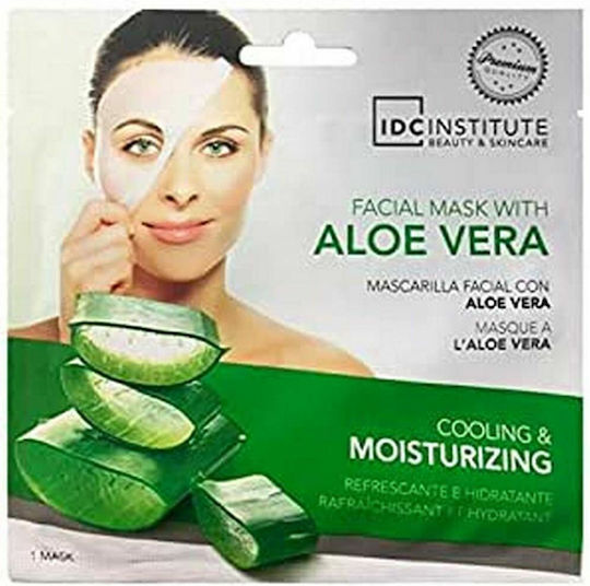 IDC Institute Facial with Aloe Vera Face Moisturizing Mask 22gr