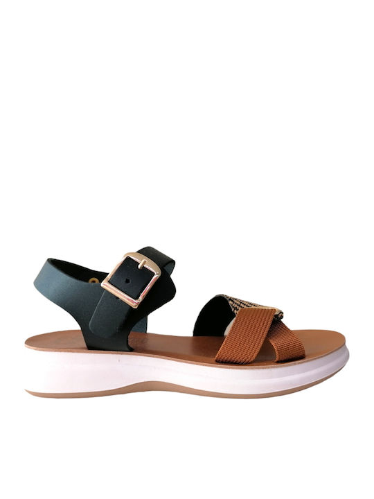 Sandale copii Cow Negru