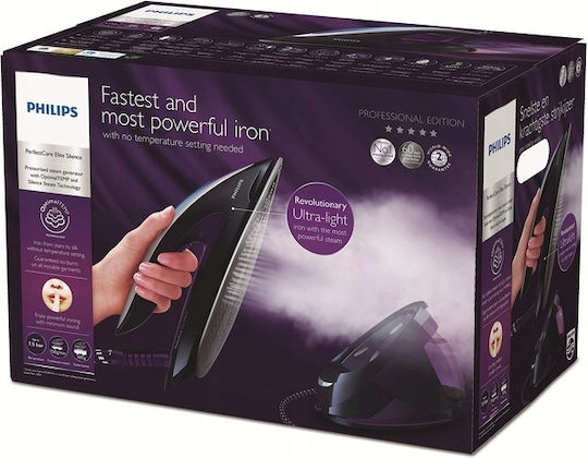 Philips PerfectCare Elite Σύστημα Σιδερώματος Πίεσης 7.5bar με Δοχείο 1.8lt