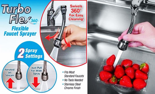 Tpster BH-8423 Flexible Splash Filter Faucet with Filter