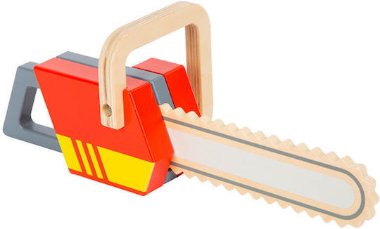 Small Foot Firefighter Chainsaw Wooden for 3+ Years 35 cm