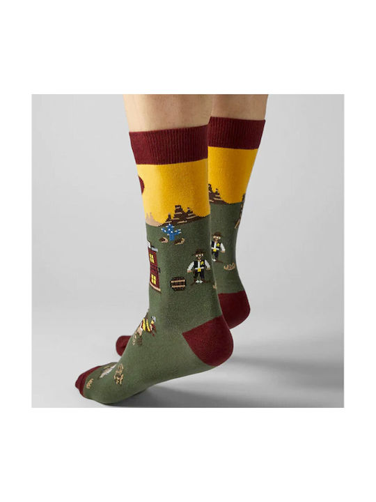 BESOCKS SOCKS BEFARWEST-MILITARY GREEN