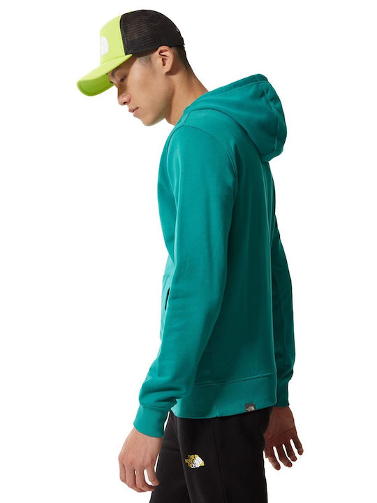 Drew Peak Sweatshirt with Hood Green
