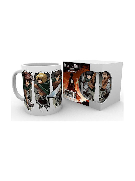 Abysse Attack Titan Ceramic Cup Multicolour