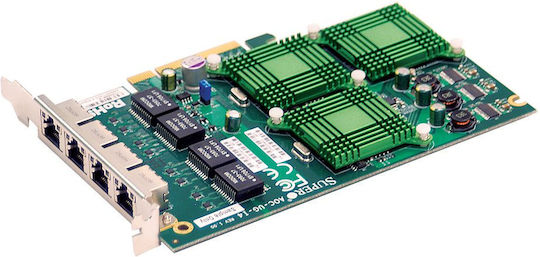 Supermicro AOC-SGP-I4 Wired Gigabit (1Gbps) Ethernet PCI-e Card