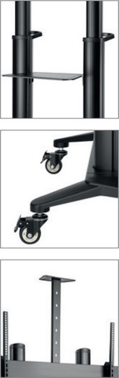 Hagor BrackIT HD XXL Βάση Τηλεόρασης Δαπέδου έως 120" και 140kg