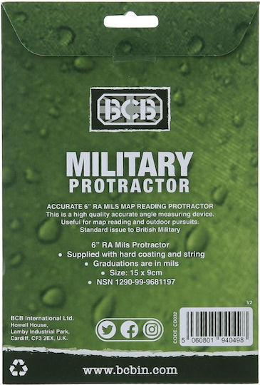 Lalizas Military Protractor Echer pentru Barcă