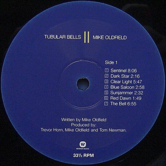 Mike Oldfield Tubular Bells II LP