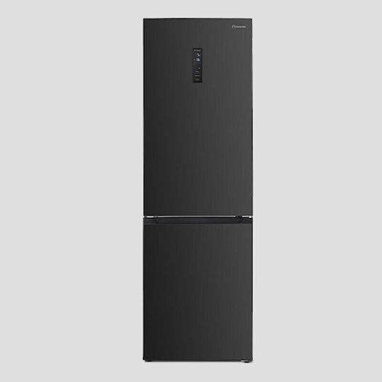 Inventor Fridge-Freezer 347lt Total NoFrost H193.5xW60xD66.5cm Black PSC1950NFLB