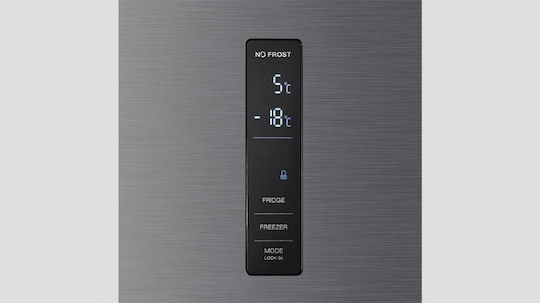 Inventor Kühl-Gefrierkombination 347Es Total NoFrost H193.5xB60xT66.5cm. Inox PSC1950NFLIN