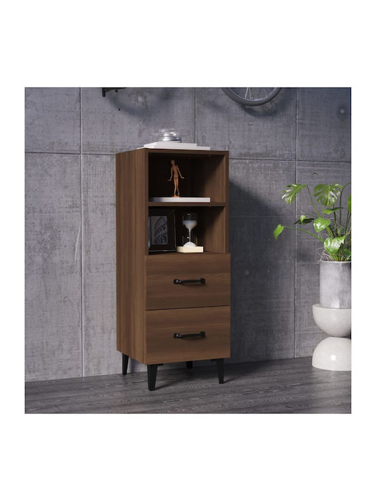 Schrank Boden Coffee 34.5x34x90cm