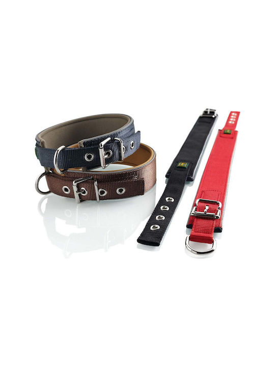 Hunter Neoprene Reflect Dog Collar In Red Colour 49 - 56cm