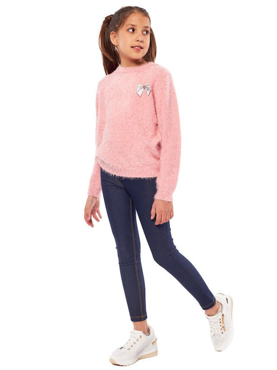 Kinderpullover Langarm Rosa