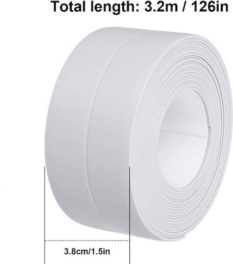 Insulation Tape 38mm x 3.2m 40000553 White