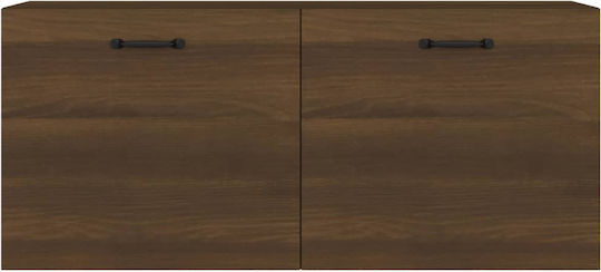 Cabinet Wall Brown Oak 80x35x36.5cm