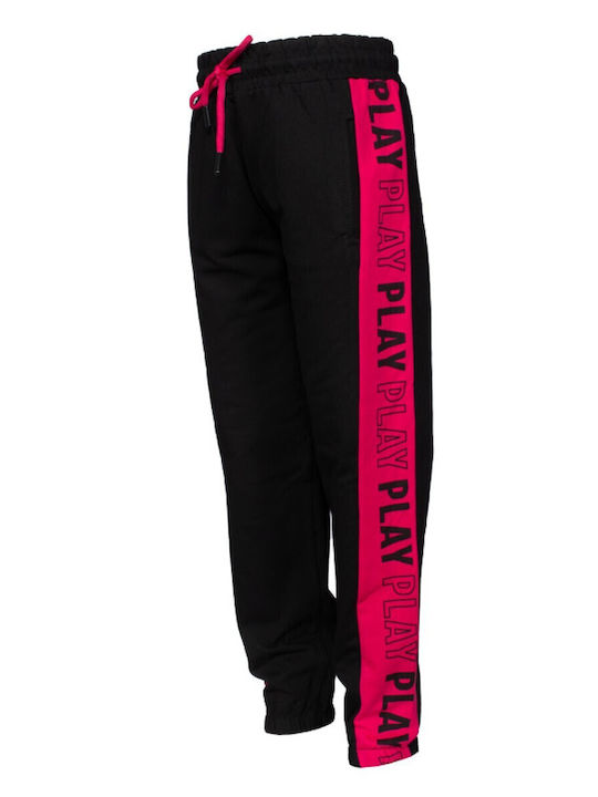 Kids Sweatpants Set Fuchsia 2pcs