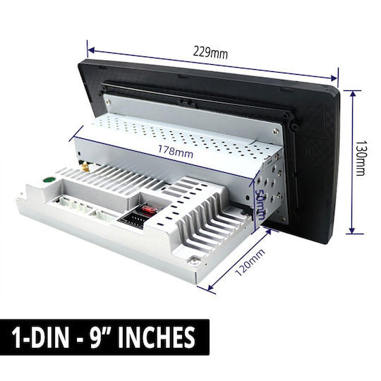 Booma Auto-Audiosystem 1DIN (Bluetooth/USB)