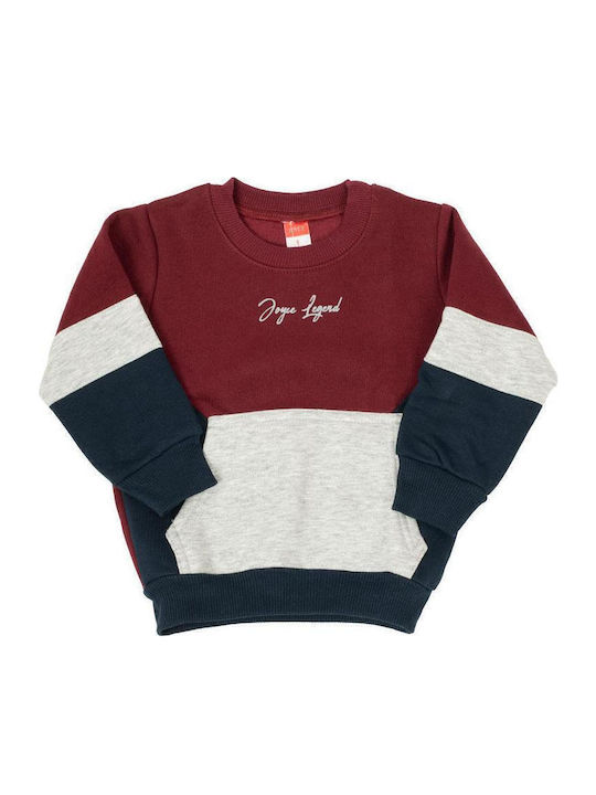 Kinder Sweatpants Set - Jogginganzug Burgundisch 2Stück Legend