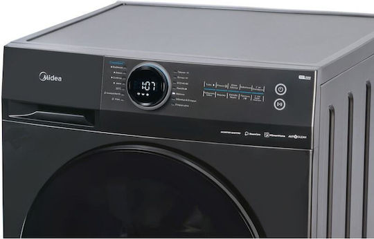 Midea Mașină de Spălat Rufe 8kg 1400 Rotiri Inox MF200W80WB/T-GR