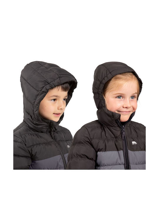 Geci pentru copii Sport Scurt Antianemico cu Glugă Negră