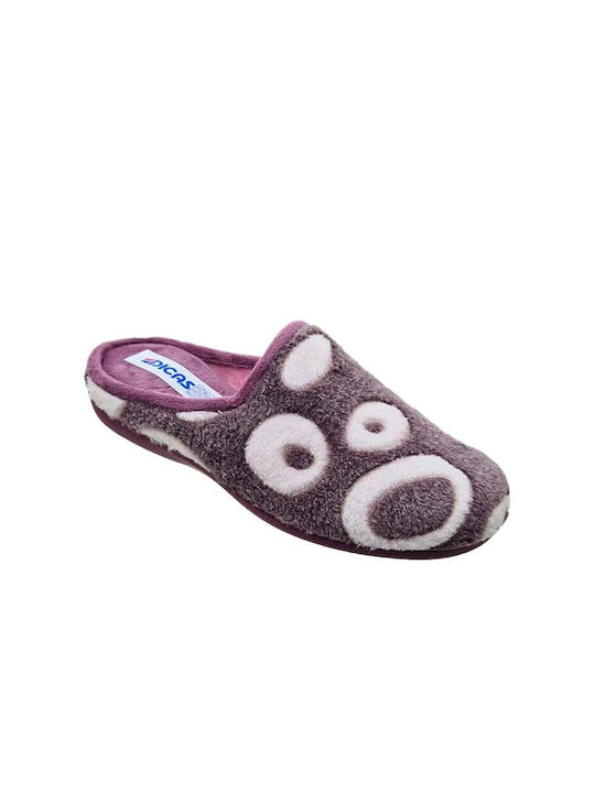 Dicas F17 Women's Slipper In Purple Colour