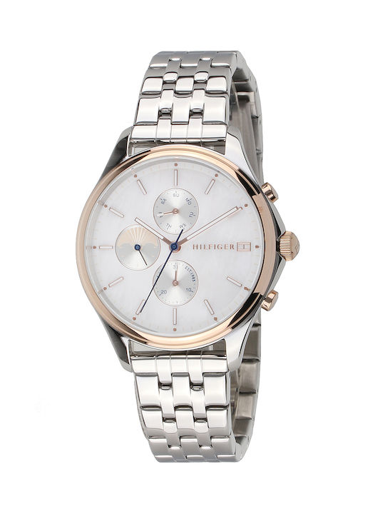 Tommy Hilfiger Whitney Women's Watch with Silver Metal Bracelet