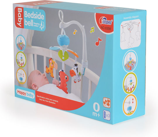 Moni Mobile für Kinderbett mit Musik Dino