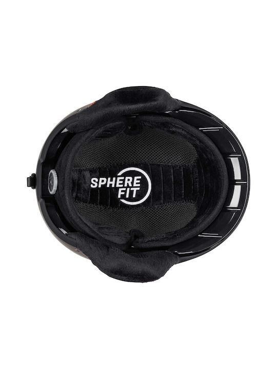 Head Compact Pro Каска за Ски и Сноуборд в Черен Цвят